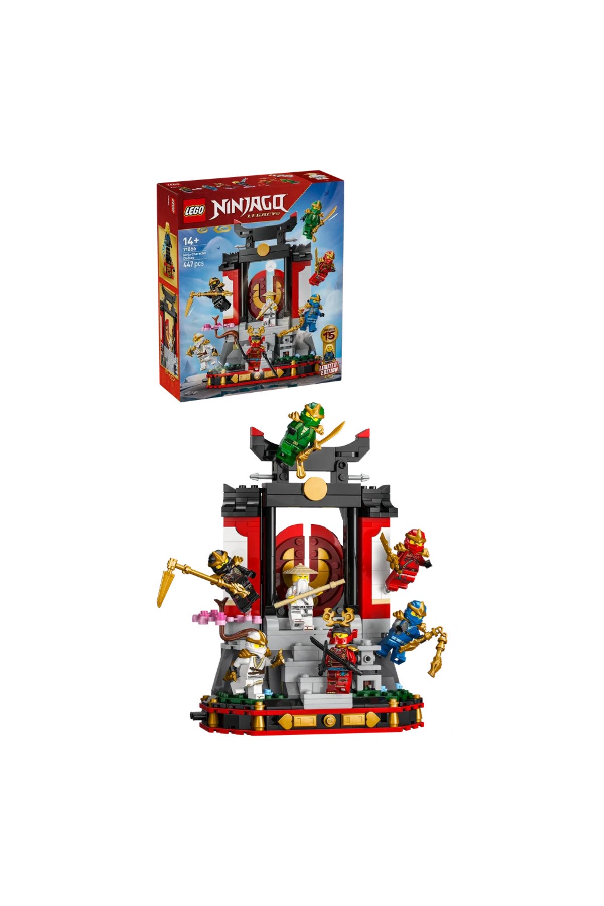 Lego Ninjago Karakteri Sergileme Modeli 15. Yıl Dönümü 71866 (447