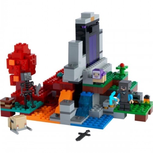 Lego Minecraft The Ruined Portal Yıkılmış Geçit 21172 (316 Parça)