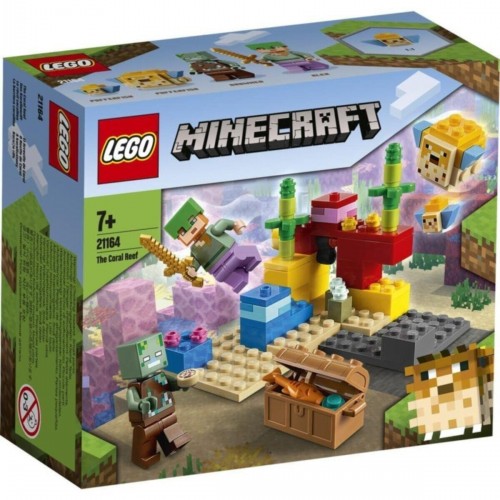 Lego Minecraft The Coral Reef Mercan Kayalığı 21164 (92 Parça)