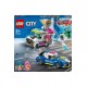 Lego City Dondurma Kamyonu Polis Takibi 60314 Yapım Seti (317 Parça)