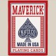 Bicycle Maverick (Red) Kırmızı Premium Oyun Kağıdı iskambil Kartları Destesi