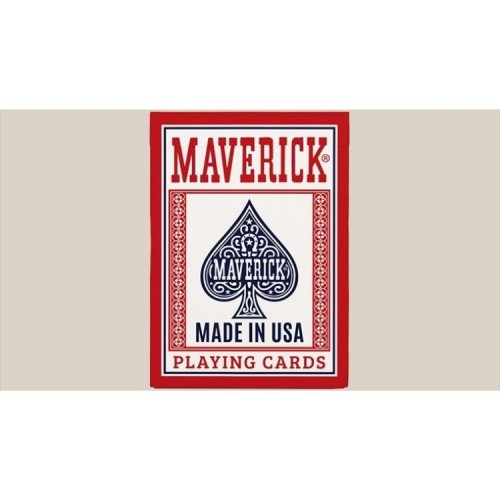 Bicycle Maverick (Red) Kırmızı Premium Oyun Kağıdı iskambil Kartları Destesi