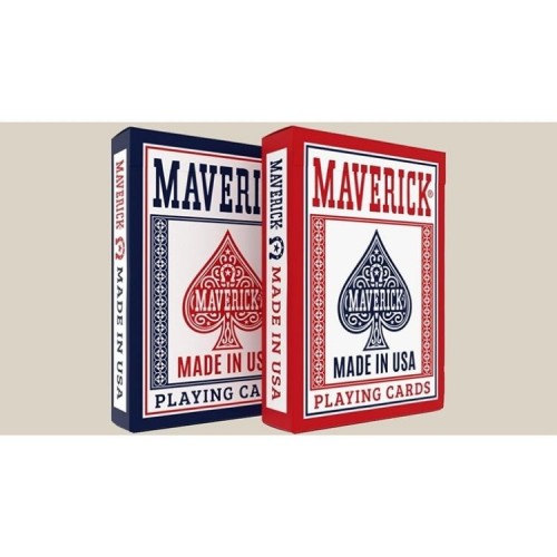 Bicycle Maverick (Red) Kırmızı Premium Oyun Kağıdı iskambil Kartları Destesi
