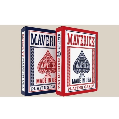 Bicycle Maverick (Blue) Mavi Premium Oyun Kağıdı iskambil Kartları Destesi