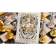 King Star Chess White Satranç Premium Oyun Kağıdı iskambil Kartları Destesi