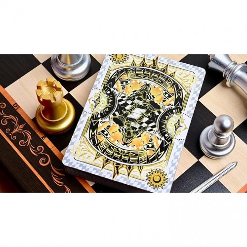 King Star Chess White Satranç Premium Oyun Kağıdı iskambil Kartları Destesi