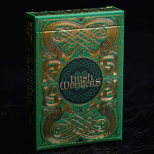 Fulton's irish Wonders Premium Oyun Kağıdı Koleksiyonluk iskambil Kartları Destesi