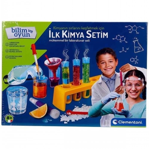 Clementoni Bilim ve Oyun İlk Kimya Deney Seti