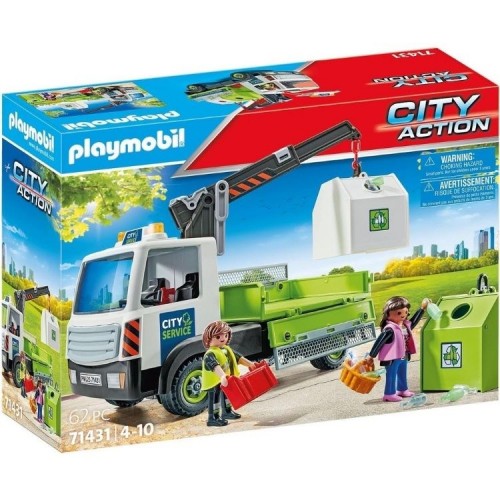 Playmobil Atık Konteyner Taşıma Kamyonu 71431