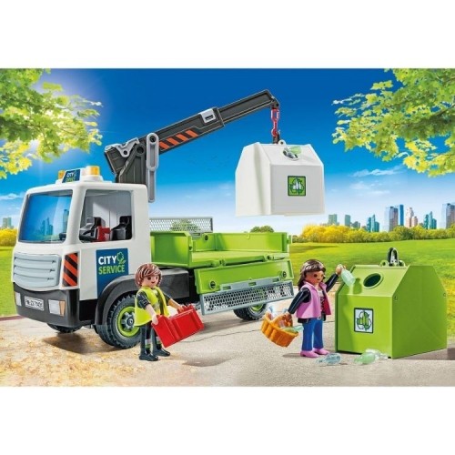 Playmobil Atık Konteyner Taşıma Kamyonu 71431