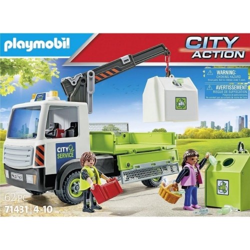 Playmobil Atık Konteyner Taşıma Kamyonu 71431