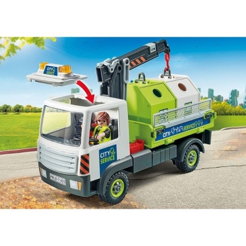 Playmobil Atık Konteyner Taşıma Kamyonu 71431