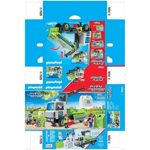 Playmobil Atık Konteyner Taşıma Kamyonu 71431