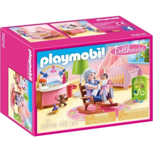 Playmobil 70210 Nursery Çocuk Odası 2 Figür Oyun Seti Oyuncakları