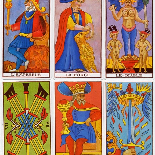 Fournier Tarot Kartları Marseille Tarot Kartları Destesi