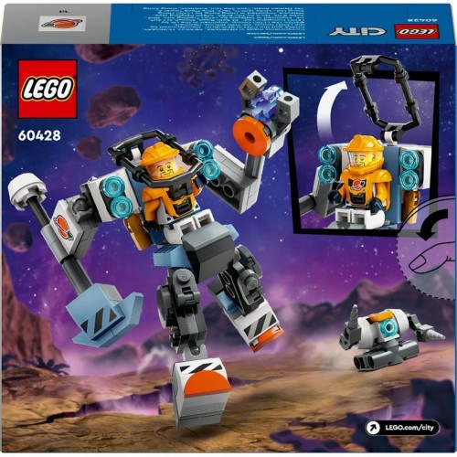 Lego City Uzay İnşaat Robotu 60428 (140 Parça)