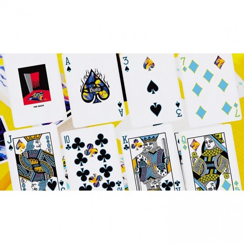 Bicycle Ultra Diablo by Gemini Blue Premium Cardistry Oyun Kağıdı iskambil Kartları Destesi