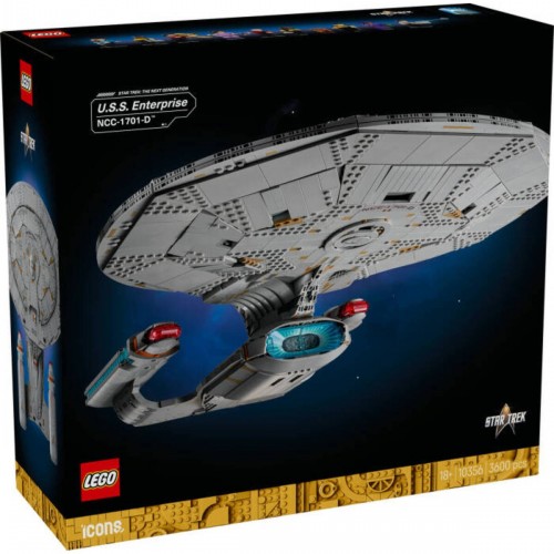 Lego Icons Star Trek: U.S.S. Enterprise NCC-1701-D™ Lego 10356 (3600 Parça)