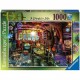 Ravensburger Premium Canlı Renkli Korsanın Odası Temalı Yetişkin Puzzle Yapboz 1000 Parça 