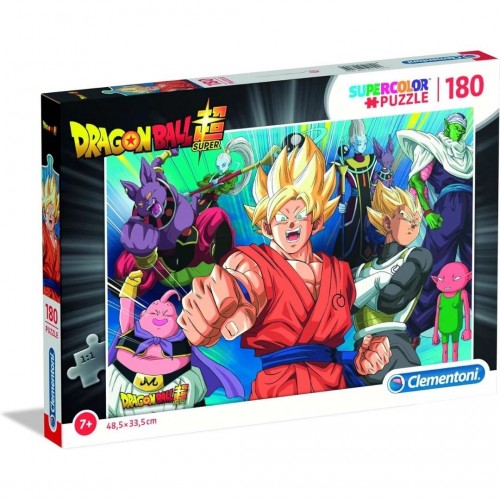 Clementoni Dragon Ball Temalı Super SuperColor 180 Parça Premium Çocuk Puzzle Yapboz