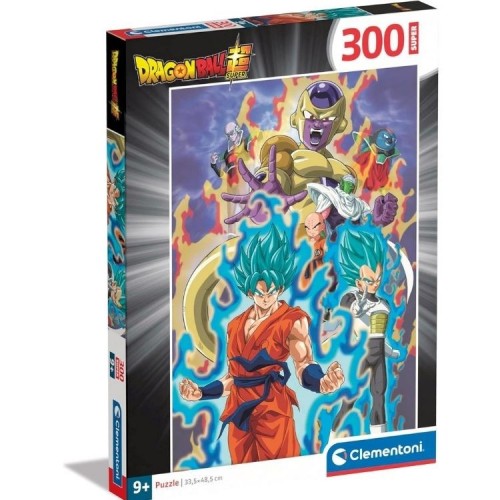 Clementoni Dragon Ball Temalı Super SuperColor 300 Parça Premium Çocuk Puzzle Yapboz