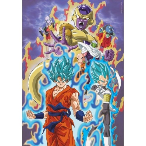 Clementoni Dragon Ball Temalı Super SuperColor 300 Parça Premium Çocuk Puzzle Yapboz