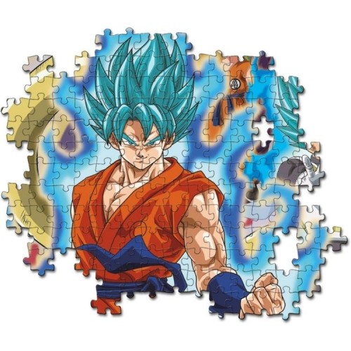 Clementoni Dragon Ball Temalı Super SuperColor 300 Parça Premium Çocuk Puzzle Yapboz