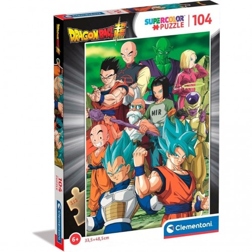 Clementoni Dragon Ball Temalı Super SuperColor 104 Parça Premium Çocuk Puzzle Yapboz