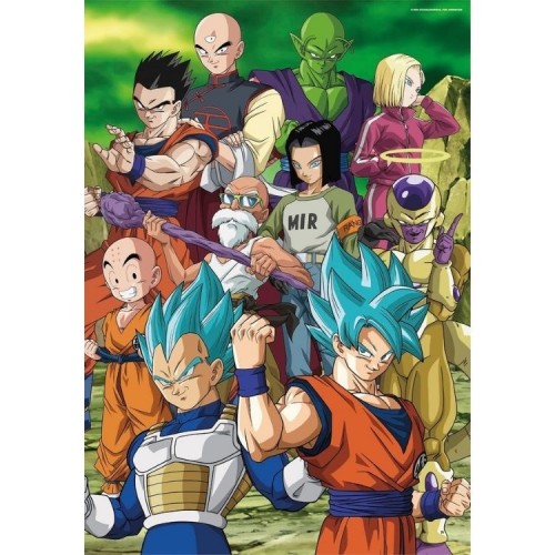 Clementoni Dragon Ball Temalı Super SuperColor 104 Parça Premium Çocuk Puzzle Yapboz