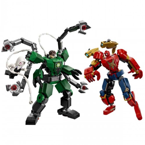 Lego Marvel Robot Savaşı Örümcek Adam Doktor Oktopusa Karşı 76338 Oyuncak Yapım Seti (315 Parça)