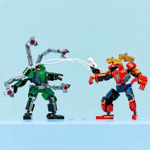 Lego Marvel Robot Savaşı Örümcek Adam Doktor Oktopusa Karşı 76338 Oyuncak Yapım Seti (315 Parça)