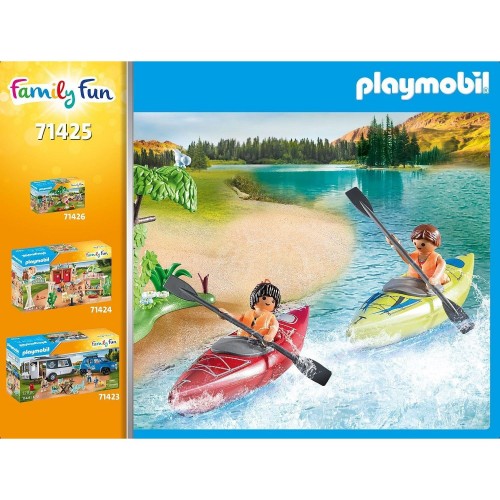 Playmobil Family Fun Doğa Temalı Kamp Alanı Oyun Seti Oyuncakları 71425 (54 Parça)