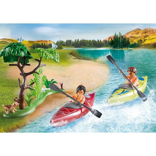 Playmobil Family Fun Doğa Temalı Kamp Alanı Oyun Seti Oyuncakları 71425 (54 Parça)