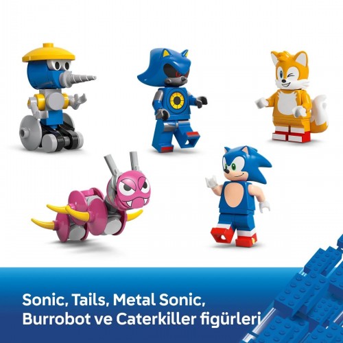 Lego Sonic the Hedgehog Sonic Takımı Komuta Kamyonu 77006 (747 Parça)