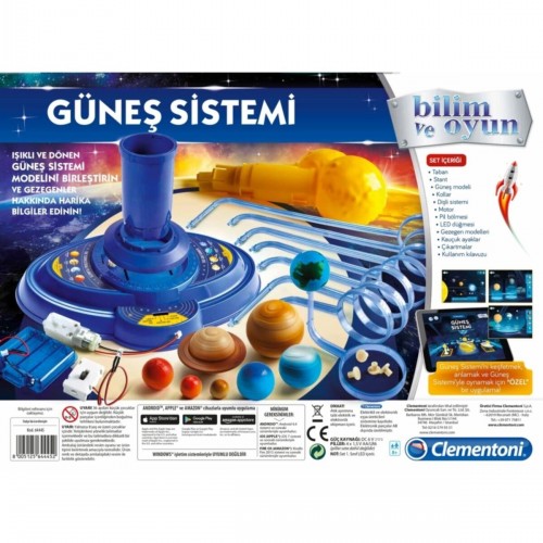 Clementoni 64445 Bilim Ve Oyun Güneş Sistemi Oyuncak Bilim Setleri