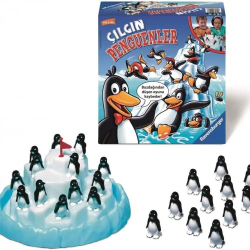 Ravensburger 221486 Çılgın Penguenler Kutu Oyunu – 5 Yaş ve Üzeri Denge Oyunu