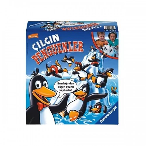 Ravensburger 221486 Çılgın Penguenler Kutu Oyunu – 5 Yaş ve Üzeri Denge Oyunu