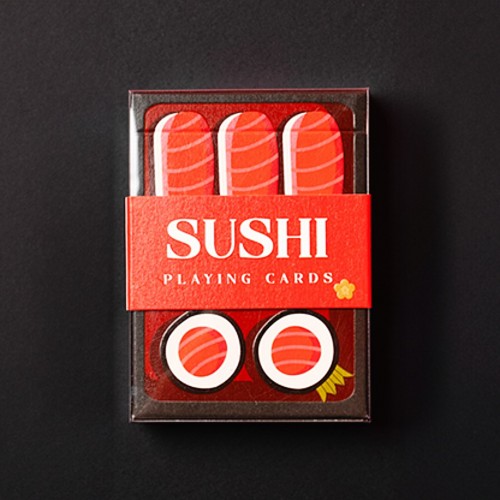 Baobao Sushi (Tuna Nigiri) Premium Oyun Kağıdı Koleksiyonluk iskambil Kartları Destesi