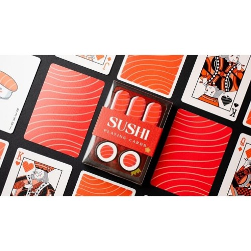 Baobao Sushi (Tuna Nigiri) Premium Oyun Kağıdı Koleksiyonluk iskambil Kartları Destesi