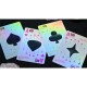 King Star Hidden Light Moon (White Holo) Premium Oyun Kağıdı iskambil Kartları Destesi