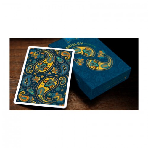 Cartamundi Paisley Poker Blue Premium Oyun Kağıdı Koleksiyonluk iskambil Kartları Destesi