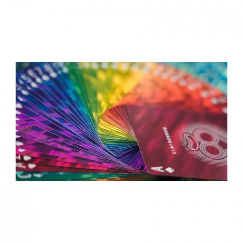 TCC Rainbow Holo Holographic Premium Oyun Kağıdı Koleksiyonluk iskambil Kartları Destesi