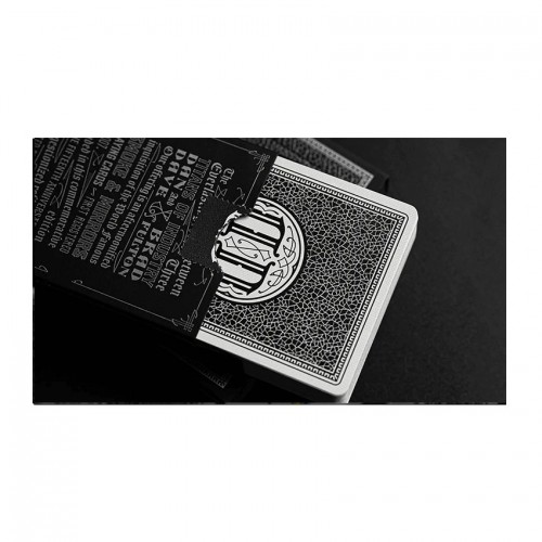 Bicycle Smoke & Mirrors x Fulton Black Oyun Kağıdı Limited Edition Koleksiyonluk iskambil Kartları
