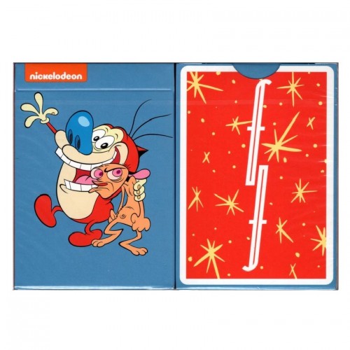 Bicycle Fontaine Nickelodeon Ren and Stimpy Oyun Kağıdı Koleksiyonluk iskambil Kartları Bicycle Fontaine Nickelodeon Ren and Stimpy Oyun Kağıdı Koleksiyonluk iskambil Kartları
