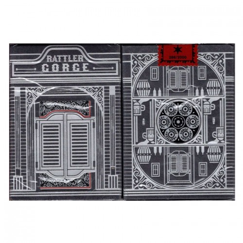 Cartamundi Rattler Gorge Noir Oyun Kağıdı Limited Edition Koleksiyonluk iskambil Kartları Destesi