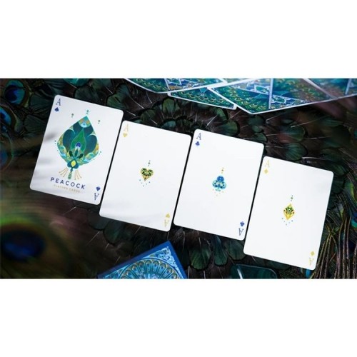 TCC Peacock Premium Oyun Kağıdı iskambil Kartları Destesi TCC Peacock Premium Oyun Kağıdı iskambil Kartları Destesi