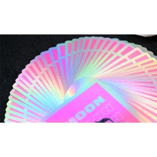 King Star Hidden Light Moon (Pink Holo) Premium Oyun Kağıdı Koleksiyonluk iskambil Kartları Destesi