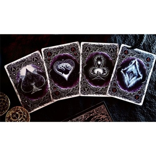 King Star Cthulhu: Cryogenic Mirage Deck Premium Oyun Kağıdı iskambil Kartları Destesi King Star Cthulhu: Cryogenic Mirage Deck Premium Oyun Kağıdı iskambil Kartları Destesi
