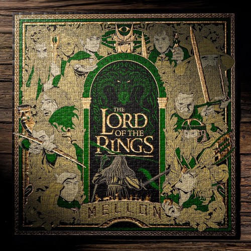 Theory11 The Lord of The Rings Yüzüklerin Efendisi Çok Boyutlu Yapboz Puzzle (1000 Parça)