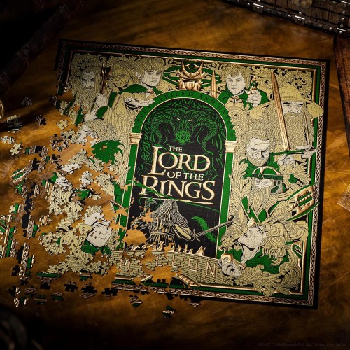 Theory11 The Lord of The Rings Yüzüklerin Efendisi Çok Boyutlu Yapboz Puzzle (1000 Parça)